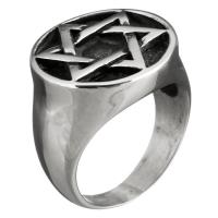Men Stainless Steel Ring in Bulk, for man & blacken, 19mm, US Ring 