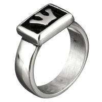 Men Stainless Steel Ring in Bulk, for man & blacken, 10mm, US Ring 