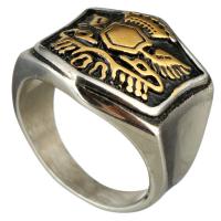 Men Stainless Steel Ring in Bulk, plated, for man & blacken, 21mm, US Ring 