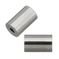 Stainless Steel Beads, Column, original color Approx 1.5mm 