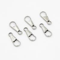 Stainless Steel Key Clasp, portable & durable, original color Approx 4mm 