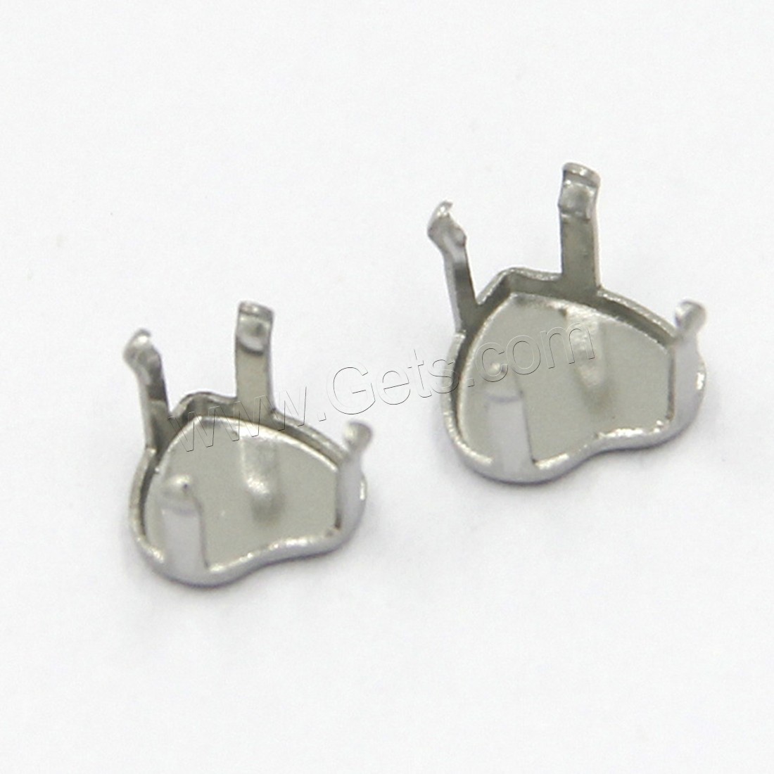 Stainless Steel Cabochon Setting, polished, different size for choice, original color, 100PCs/Lot, Sold By Lot