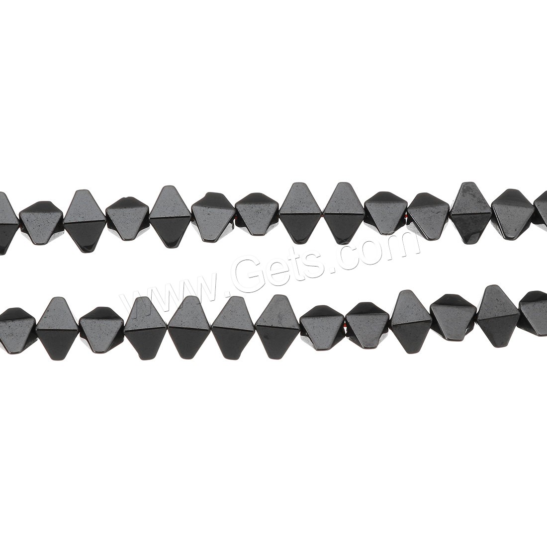 Perles hématite non-magnétique, hématite non magnétique, normes différentes pour le choix, Trou:Environ 0.5mm, Longueur:Environ 16 pouce, Vendu par brin