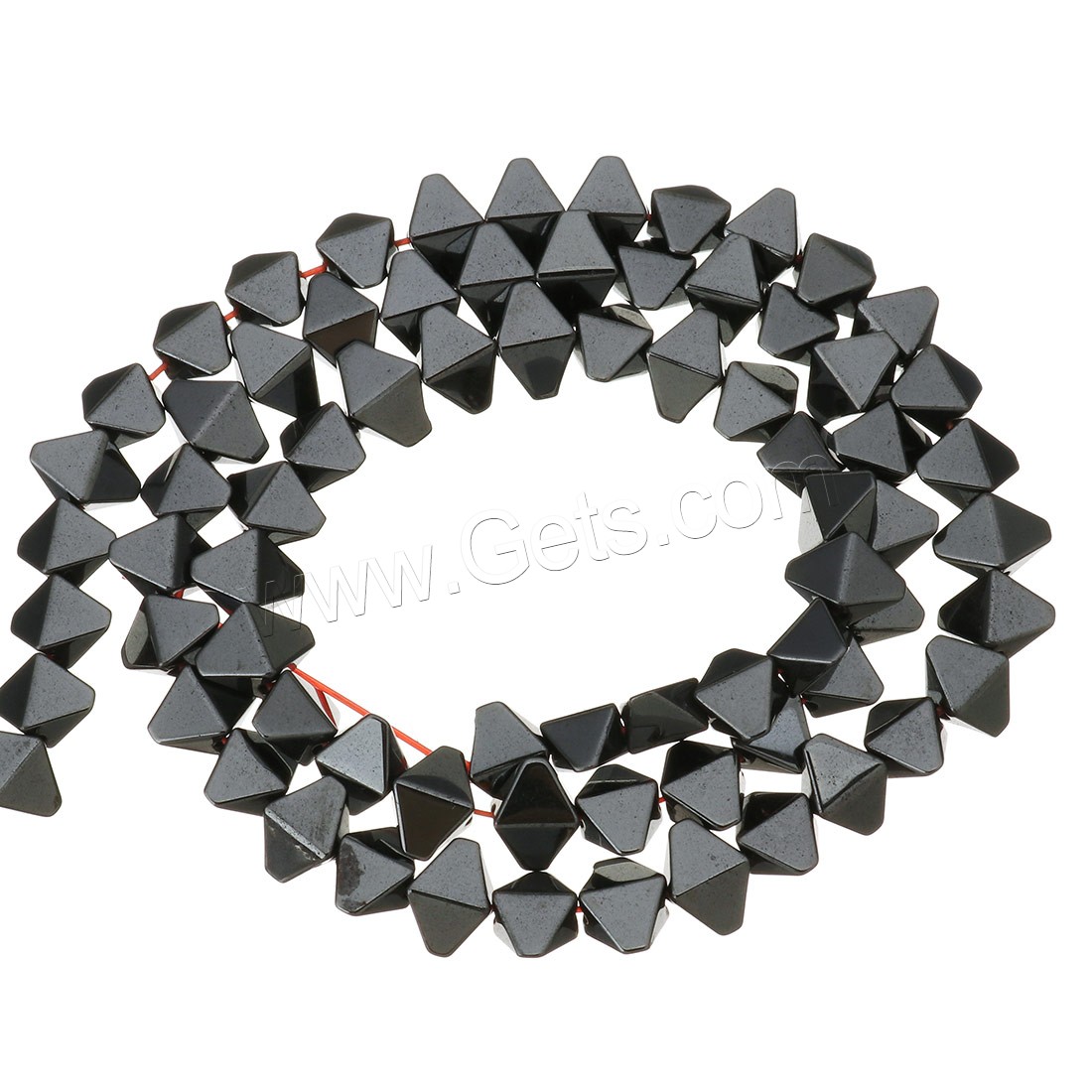 Perles hématite non-magnétique, hématite non magnétique, normes différentes pour le choix, Trou:Environ 0.5mm, Longueur:Environ 16 pouce, Vendu par brin