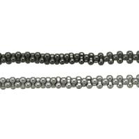 Las Perlas De Hematites Sin Magnético, Hematita no magnética, chapado, más colores para la opción, 3x6x3mm, agujero:aproximado 0.5mm, longitud:aproximado 16 Inch, aproximado 177PCs/Sarta, Vendido por Sarta