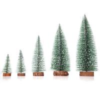 Оптовые продажи елки украшать ваш дом, деревянный, Дерево, Мини & Рождественские украшения & разный размер для выбора, зеленый, продается PC