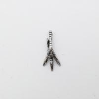 Stainless Steel Pendants, Claw, Unisex & blacken, original color Approx 2-4mm 