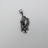 Stainless Steel Animal Pendants, Eagle, gold color plated, Unisex & blacken Approx 2-4mm 