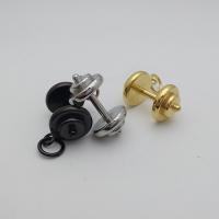 Stainless Steel Pendants, Barbell, plated, Unisex Approx 2-4mm 