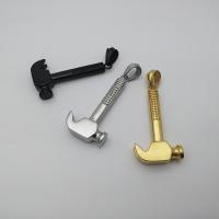 Stainless Steel Pendants, hammer, plated, Unisex Approx 2-4mm 