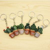 Zinc Alloy Key Chain, with Resin, portable & durable & Unisex, 40-50mm 