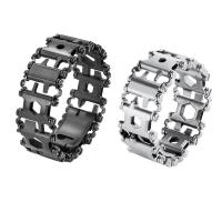 Stainless Steel Chain Bracelets, plated, durable & multifunctional & Unisex 30.5mm Approx 9 Inch 