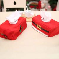 Stoff Weihnachten Tissue Box, Weihnachtsschmuck & verschiedene Stile für Wahl, 240x100x130mm, verkauft von PC
