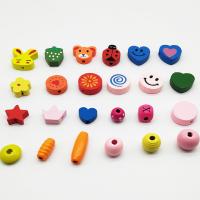 Original Wood Beads, for children, 6-25mm Approx 1mm, Approx 