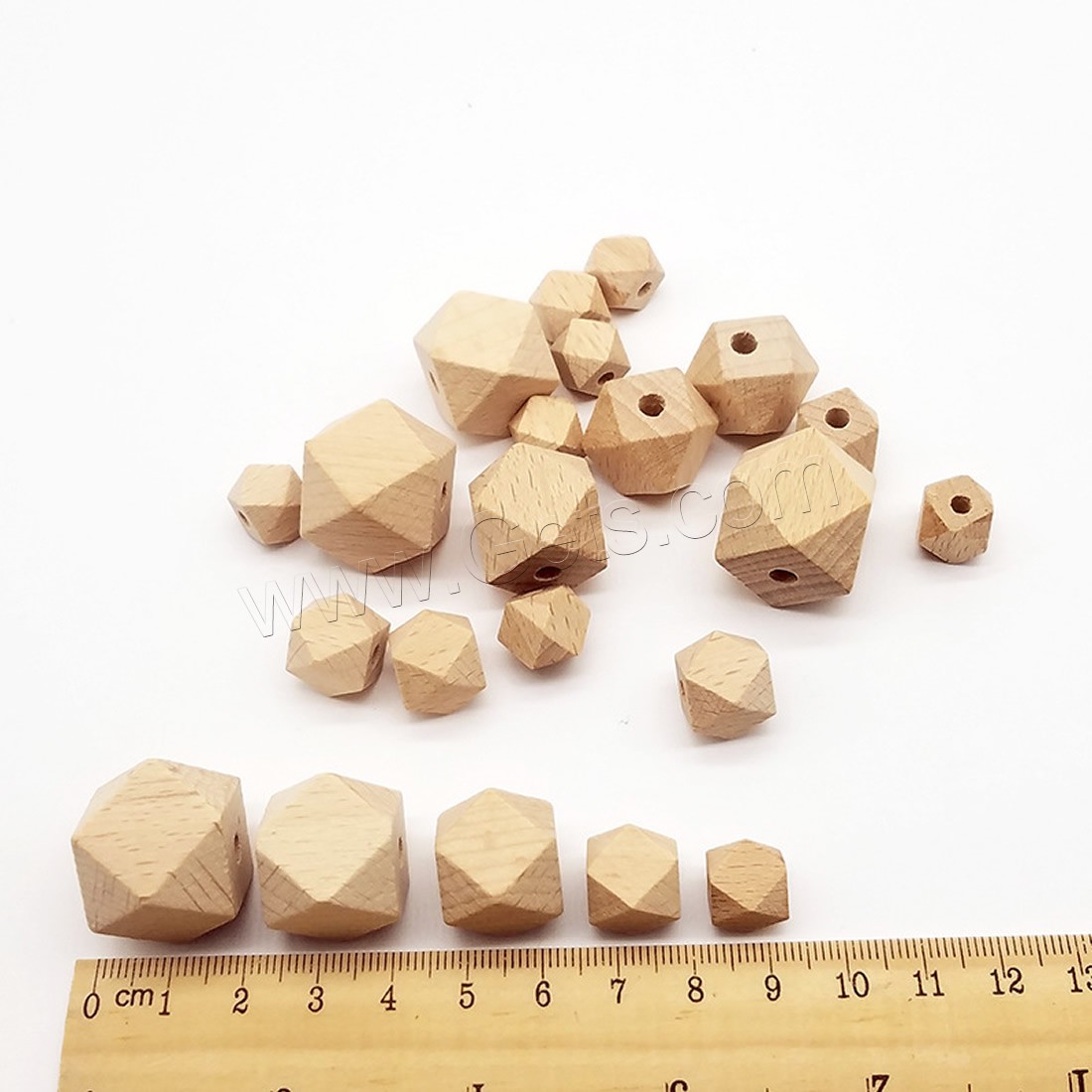 Original Wood Beads, DIY & different size for choice, original color, Hole:Approx 1mm, 100PCs/Bag, Sold By Bag