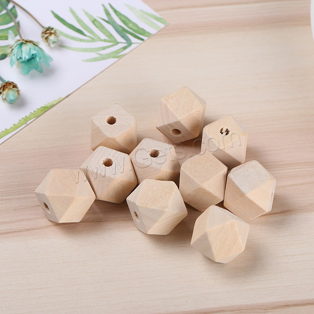 Original Wood Beads, DIY & different size for choice, original color, Hole:Approx 1mm, Sold By Bag