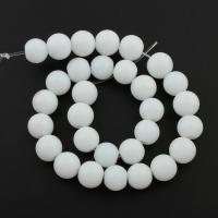 Matte Glass Beads, Round, 10mm Approx 1mm Approx 13 Inch, Approx 