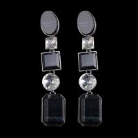 Acryl Tropfen Ohrring, Edelstahl Stecker, für Frau, keine, 18x100mm, verkauft von Paar