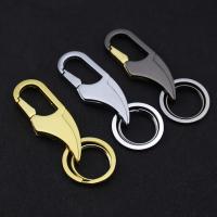 Zinc Alloy Key Clasp, plated, for man lead & cadmium free 