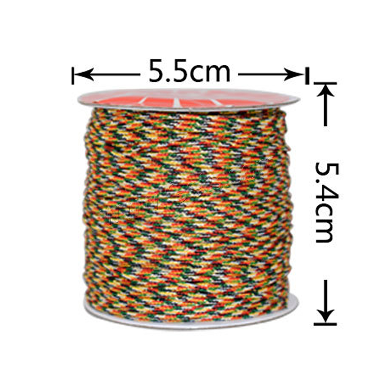 Nylon Cord, different size for choice, 0.8mm, 55x54mm, Sold By PC