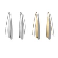 Zinc Alloy Earring, iron earring hook, for woman lead & cadmium free, 57.5mm 
