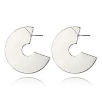 Zinc Alloy Stud Earring, stainless steel post pin, for woman lead & cadmium free 