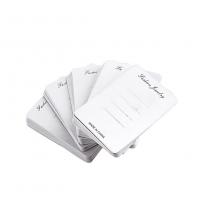 Papel Display Card Broche, Rectángular, 57x79mm, 100PCs/Grupo, Vendido por Grupo