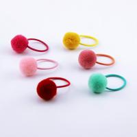 Nylon Elastic Band, with Plush, durable & for children 90mm 