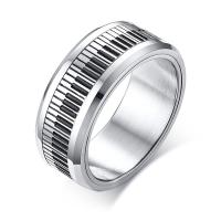 Men Stainless Steel Ring in Bulk & for man & enamel, 8mm, 2mm 