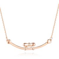 Brass Jewelry Necklace, with 50mm extender chain, real rose gold plated, oval chain & for woman, nickel, lead & cadmium free Approx 15.7 Inch 