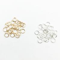 Zinc Alloy Jump Rings, plated 