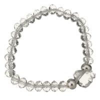 Clear Quartz Bracelet, for woman & faceted  Approx 6 Inch 