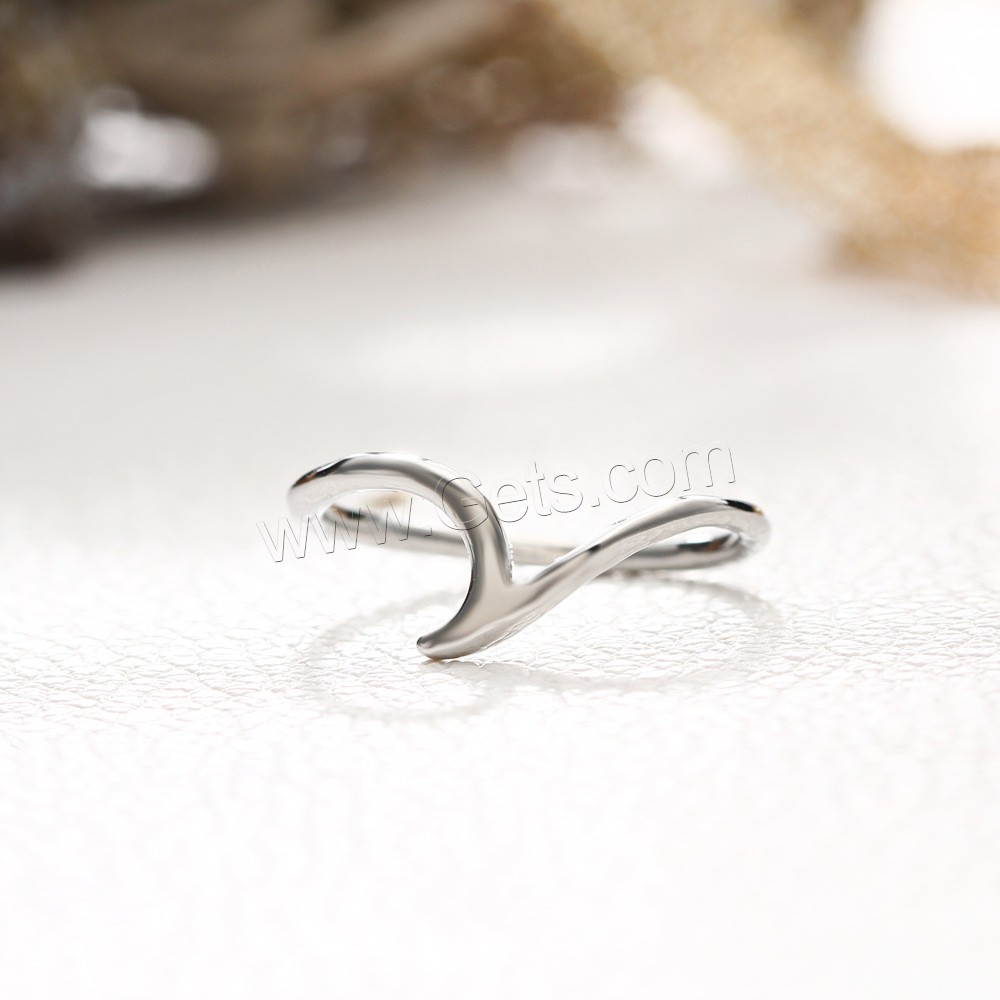 кольцо из цинкового сплава , цинковый сплав, плакирован серебром, Мужская & разный размер для выбора, 2mm, продается PC