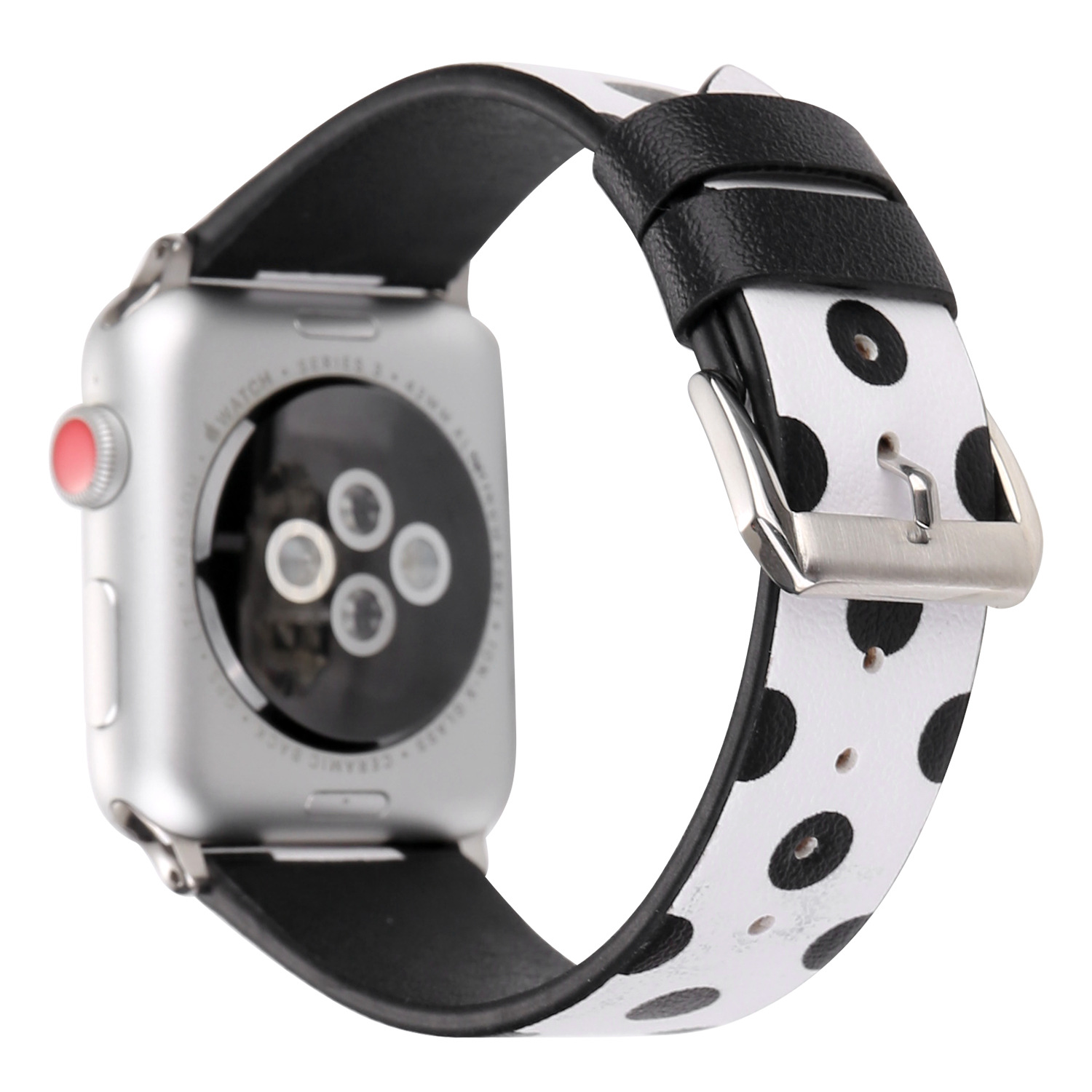 Leder Uhrband, mit Edelstahl, Edelstahl Uhrenbandverschluss, verschiedene Größen vorhanden, keine, Länge:ca. 7 ZollInch, verkauft von PC