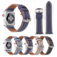 Leather Watch Band, with Stainless Steel, stainless steel watch band clasp Approx 7.5 Inch 