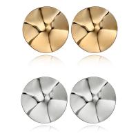 Zinc Alloy Stud Earring, stainless steel post pin, plated, for woman lead & cadmium free, 48mm 