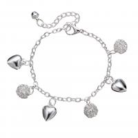Zinc Alloy Anklet, with 2inch extender chain, silver color plated, Unisex & oval chain & hollow Approx 7 Inch 