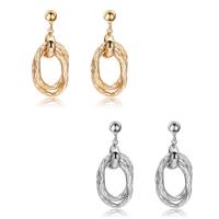 Zinc Alloy Drop Earring, stainless steel post pin, plated, for woman lead & cadmium free 