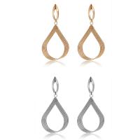 Zinc Alloy Drop Earring, stainless steel post pin, Teardrop, plated, for woman lead & cadmium free 