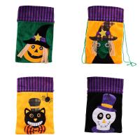 Tissu gratté Sac à main Halloween, Bijoux d'Halloween & styles différents pour le choix Vendu par PC