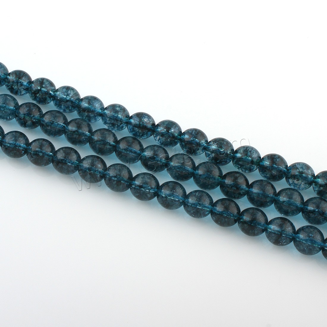 perles de disthène bleu, Rond, normes différentes pour le choix, Trou:Environ 1mm, Longueur:Environ 15 pouce, Vendu par brin