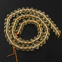 Natural Citrine Beads, Rondelle, faceted Approx 1mm Approx 15 Inch 