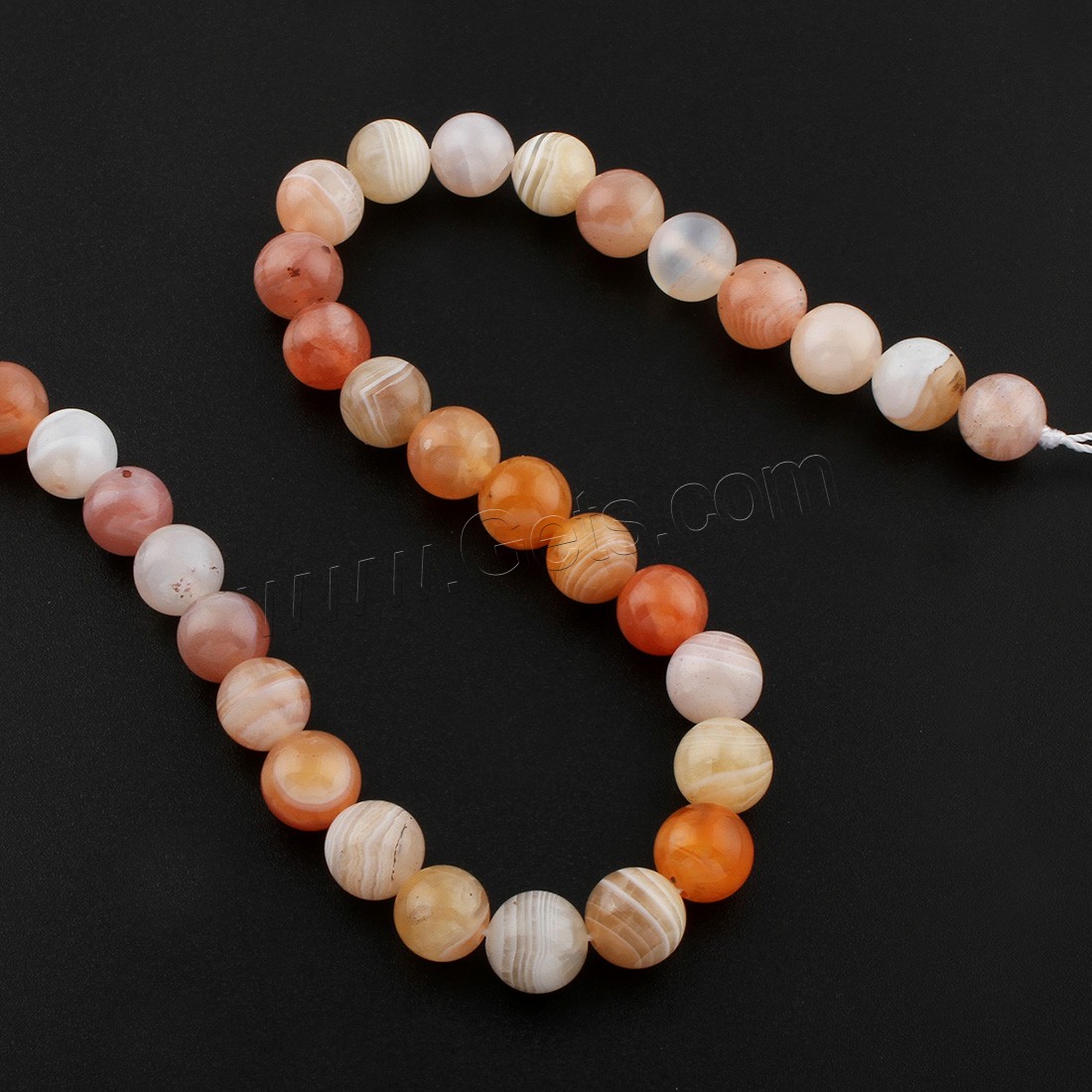 Natural Persian Gulf Agate, Round, different size for choice, Hole:Approx 1mm, Length:Approx 15 Inch, Sold By Strand