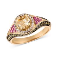 Кубическое цирконовое латунное кольцо, цинковый сплав, плакирован золотом, разный размер для выбора & Женский & с кубическим цирконием, 6mm, продается PC