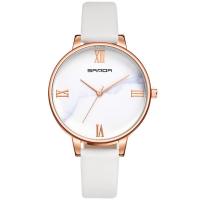 Women Wrist Watch, PU Leather, with zinc alloy dial, plated, adjustable & for woman & waterproof Approx 9 Inch 