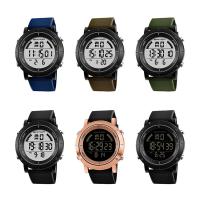 Bracelets de montre pour hommes, silicone, avec cadran en alliage de zinc, mouvement chinoise, Placage, réglable & imperméable, plus de couleurs à choisir Environ 8 pouce, Vendu par PC