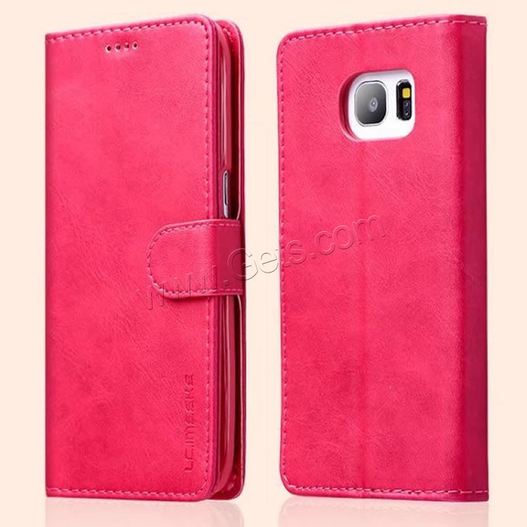 Mobile Phone Cases, PU Leather, with TPU, for SAMSUNG cellphone & Unisex & different styles for choice, more colors for choice, Sold By PC