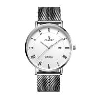 SENORS® Men Jewelry Watch, Stainless Steel, with Glass & Zinc Alloy, Chinese movement, plated, Life water resistant & for man Approx 9 Inch 