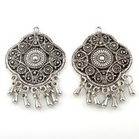 Zinc Alloy Jewelry Pendants, antique silver color plated, nickel, lead & cadmium free Approx 3mm 