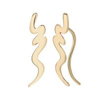 Zinc Alloy Stud Earring, iron earring hook, plated, for woman lead & cadmium free, 5-20mm 